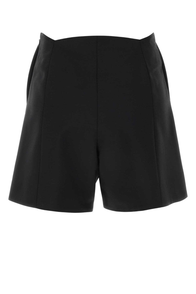 Givenchy Black Wool Blend Shorts
