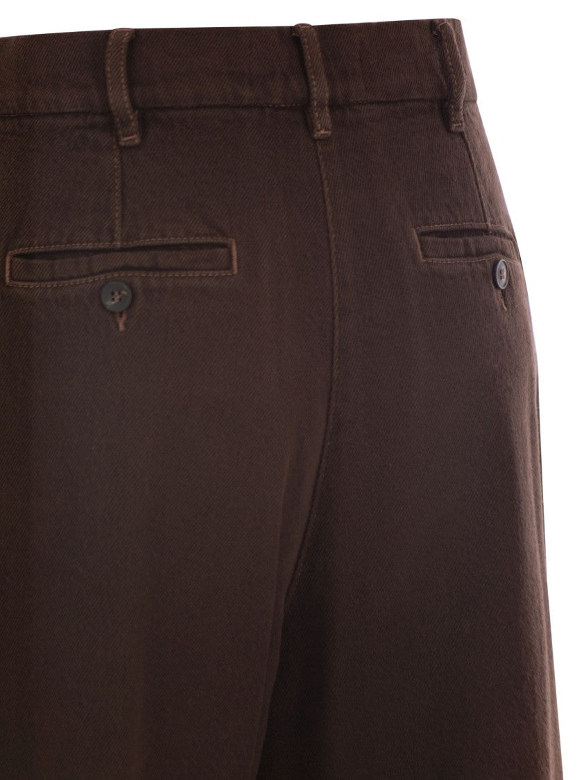 Max Mara Nanda - Cotton Bull Trousers