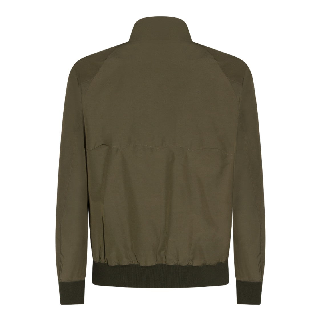 Baracuta Front-Zipper Jacket With Stand Collar