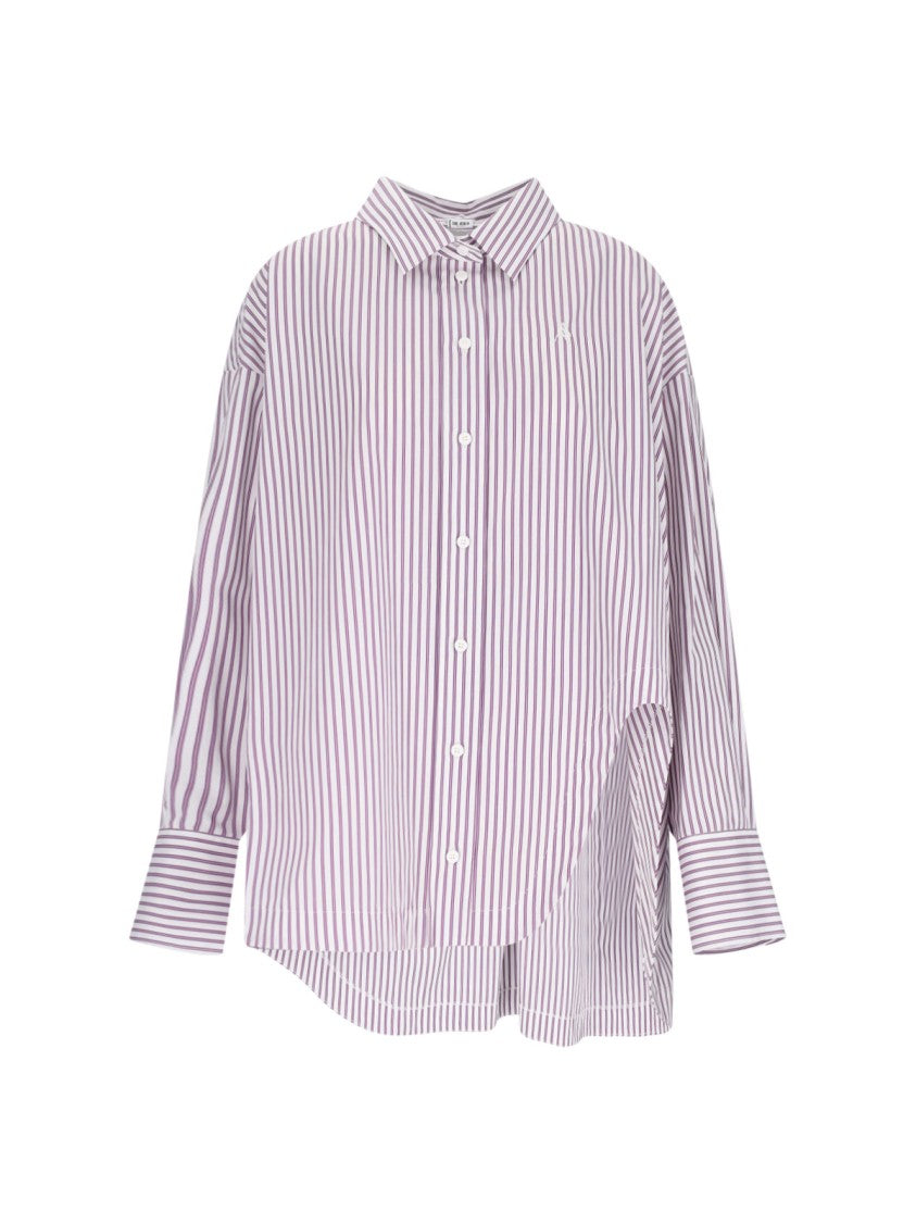 The Attico Diana' Striped Shirt – Purple