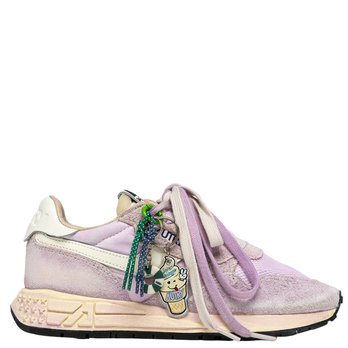 Autry Low-Top Sneakers With Panel Design And Logo Accents