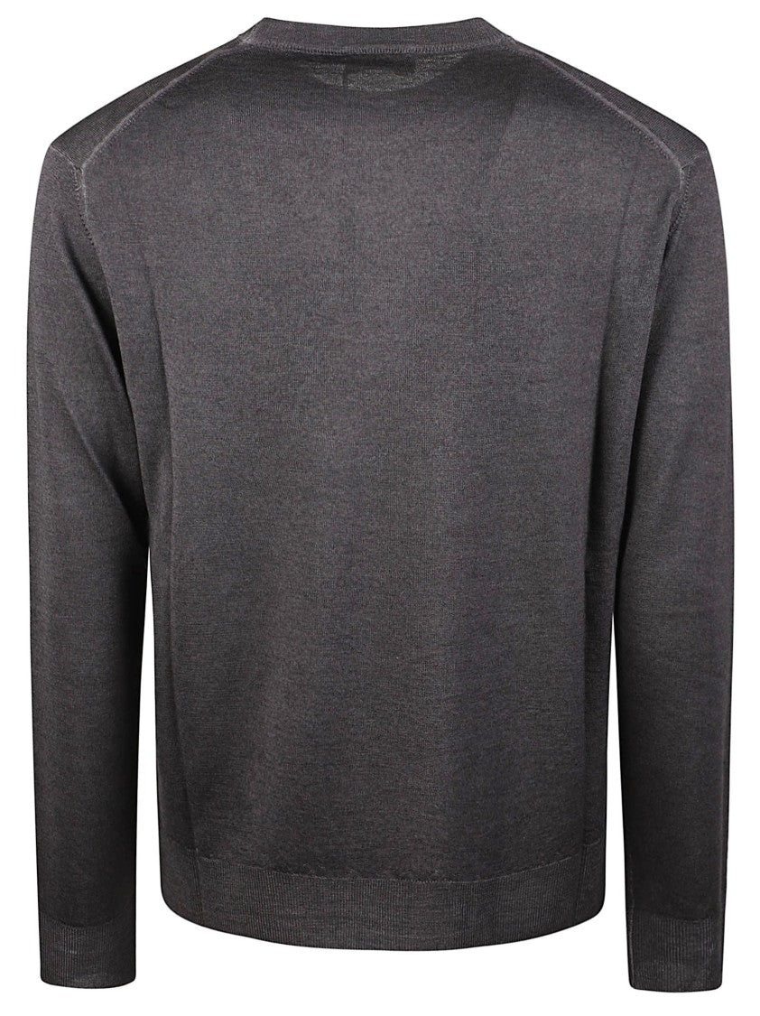 Altea Smooth Virgin Wool Round Neck Sweater