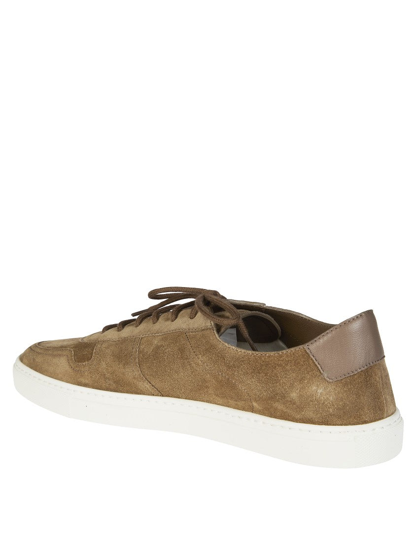 Common Projects Rich Brown Suede Rubber Sole Loafers