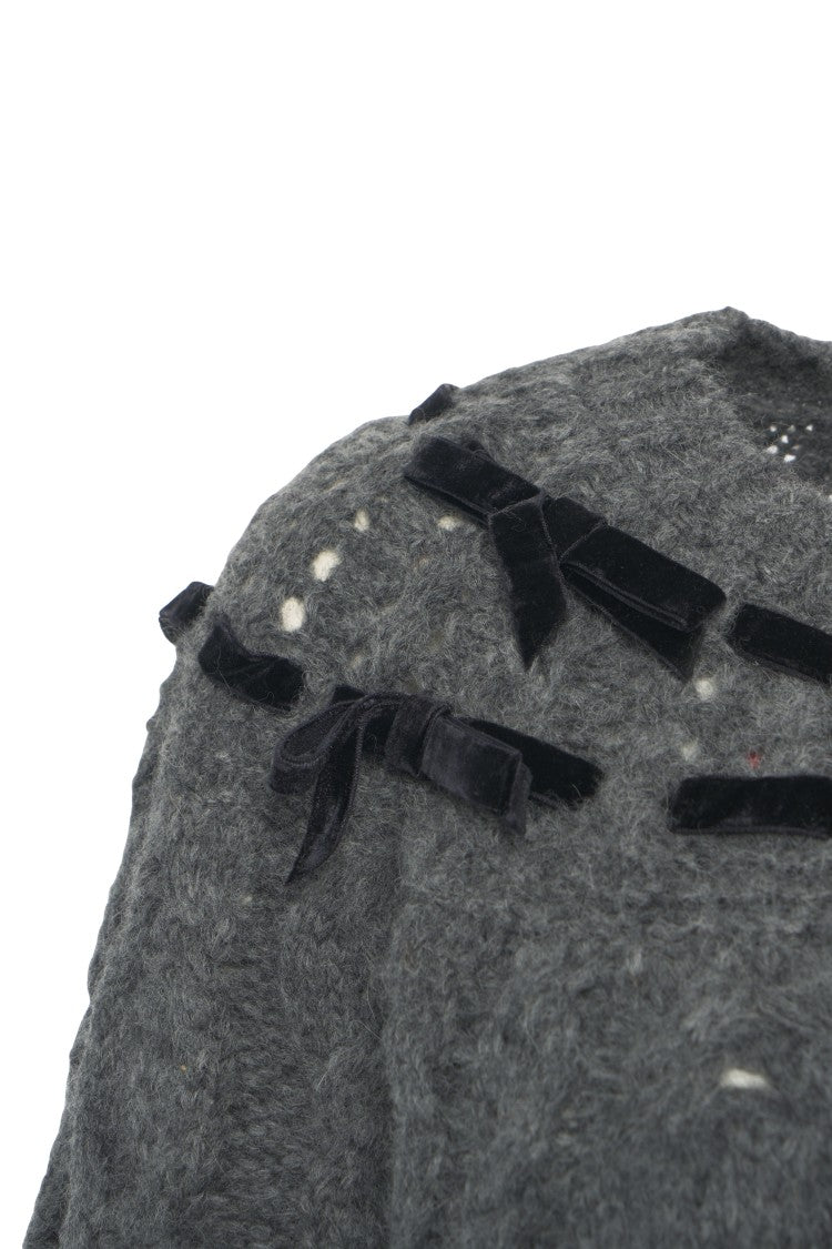 Loveshackfancy Cardigan 'Clementian' With Bow Details