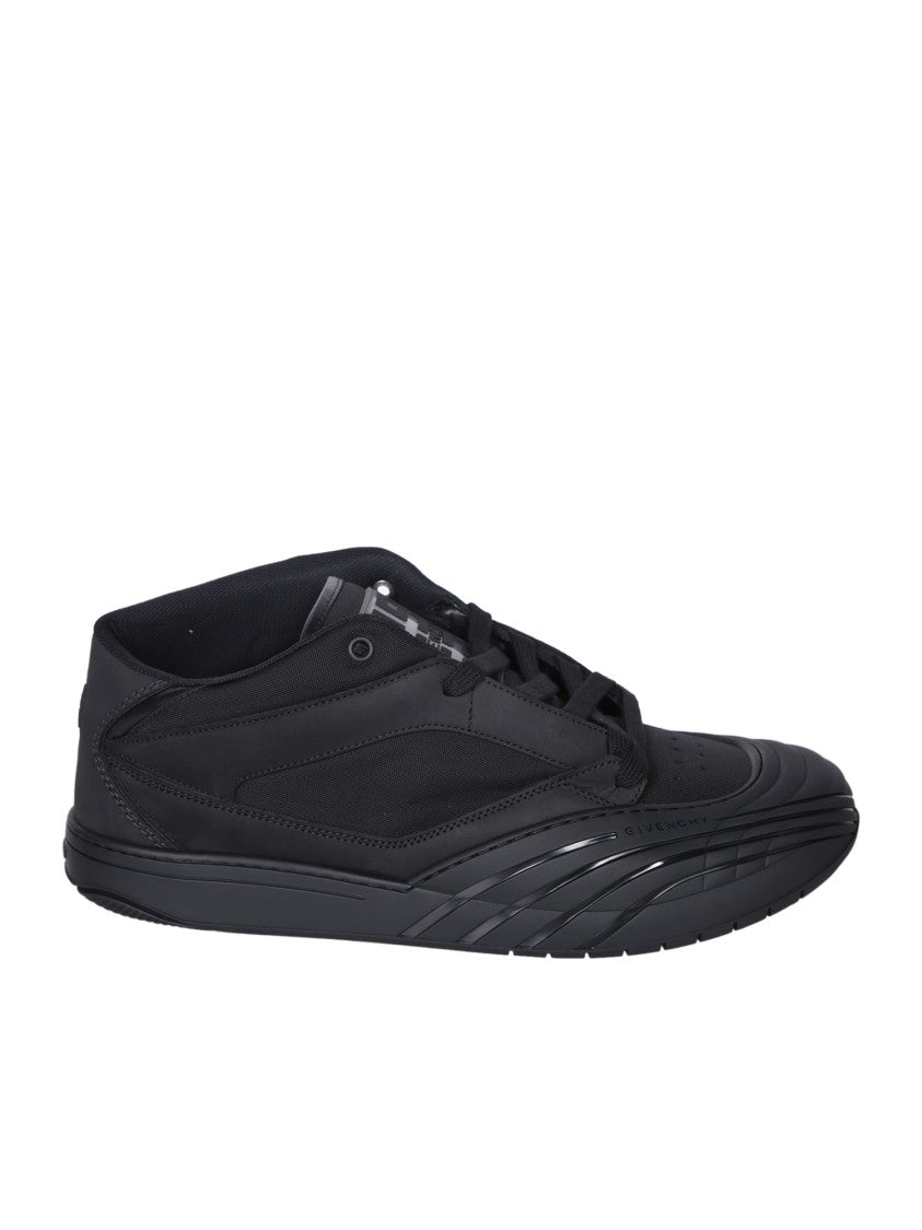Givenchy Black Calf Leather Sneakers