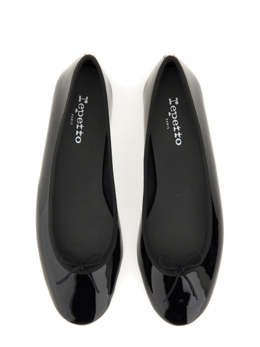 Repetto Lili Glossy Patent Bow Ballet Flats