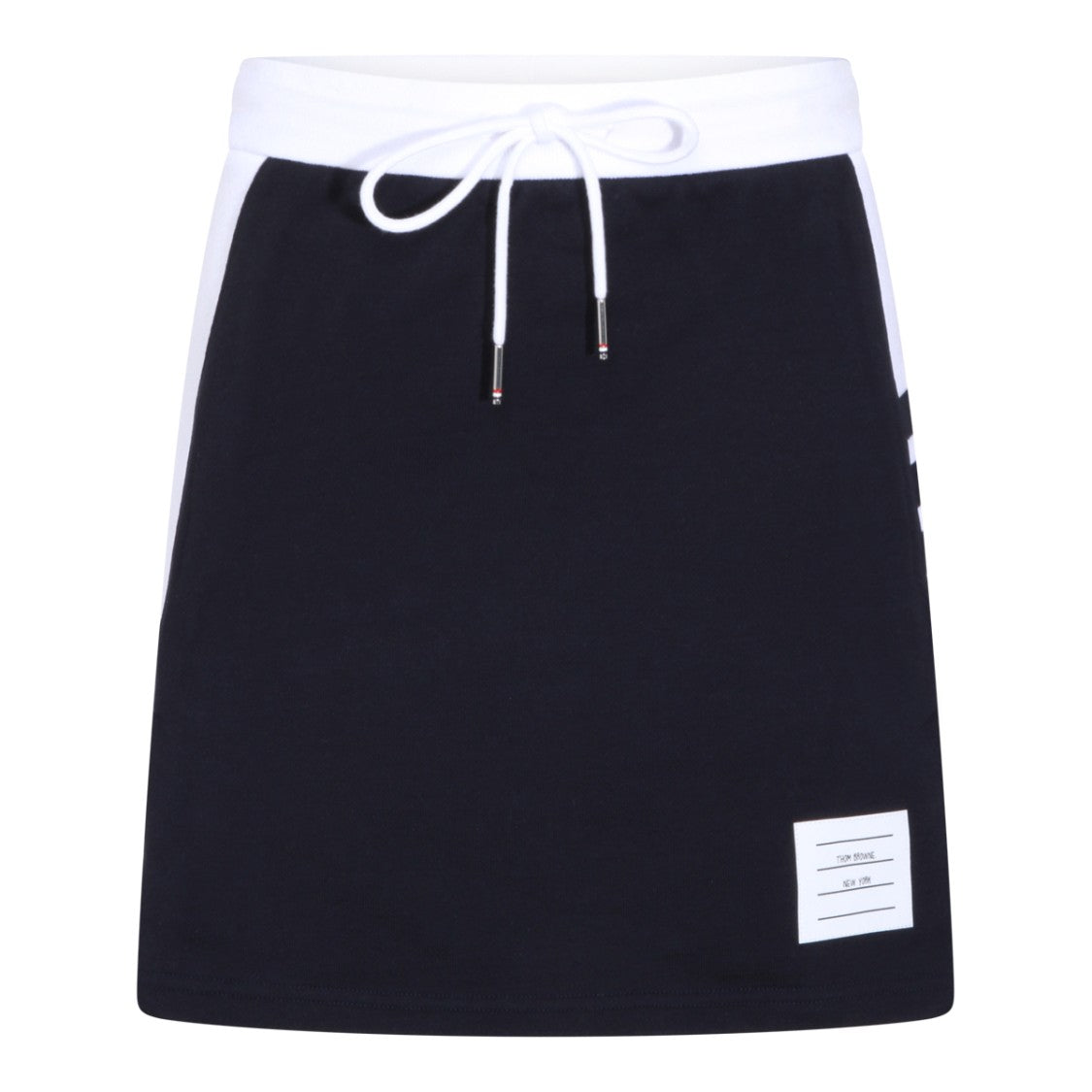 Thom Browne Blue Cotton Skirt