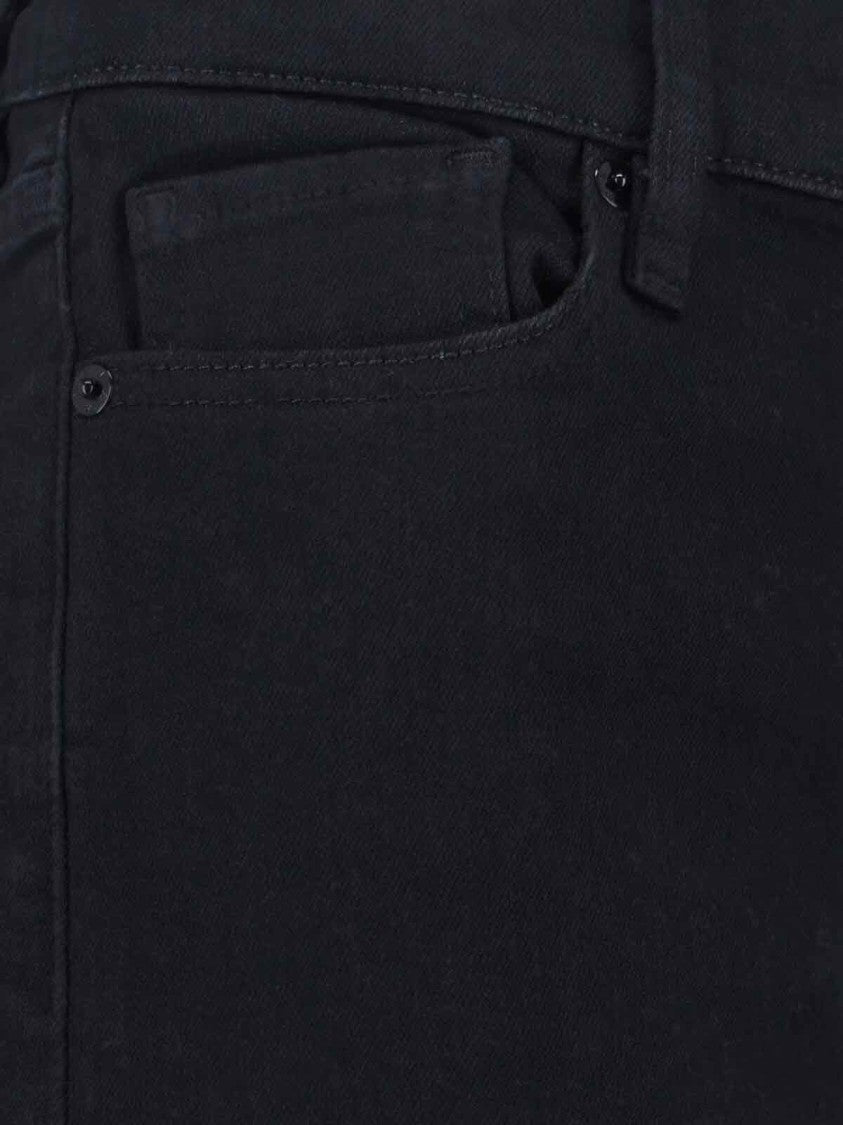 Frame Wide-Leg Jeans With Mid-Rise Waist