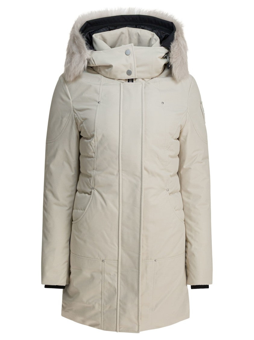Moose Knuckles Insulated Down Coat With High Collar