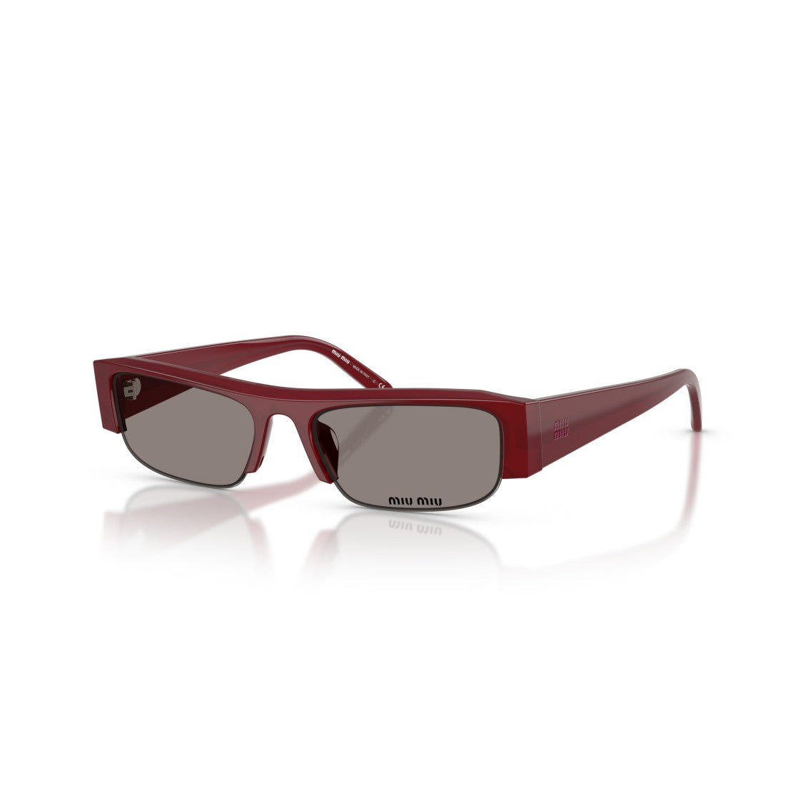 Miu Miu 0Mu B07s Rectangular Acetate Sunglasses
