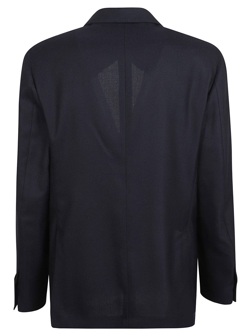 Lardini Wool Blazer With Comfort And Tailored Fit
