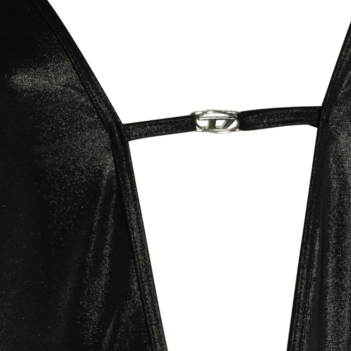 Diesel Black V-Neckline Swimsuit