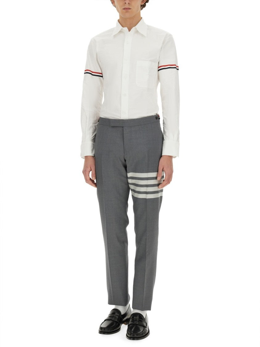Thom Browne Classic White Button-Down Shirt