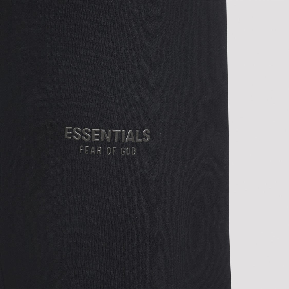 Fear Of God Jet Black Cotton Vintage Fleece Sweatpants