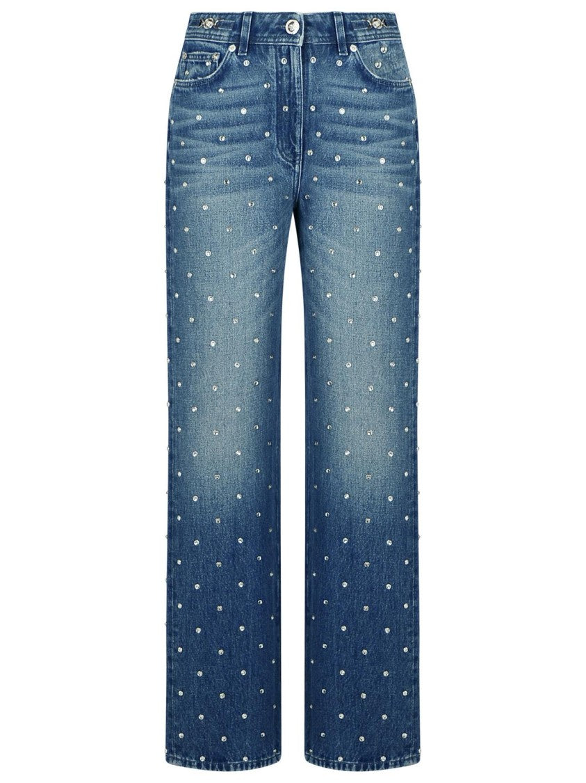 Versace Light Blue Denim Jeans