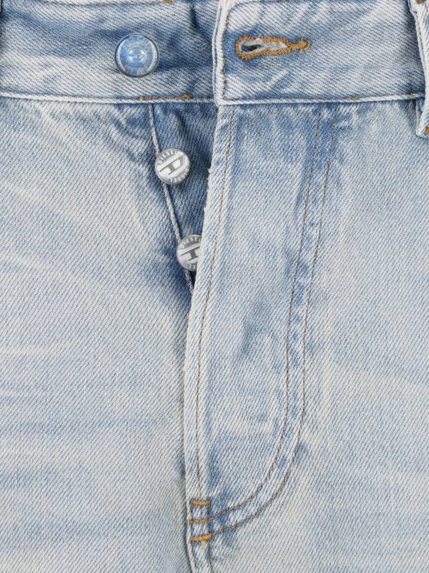 Diesel Light Blue 1988 D-Ark Straight Jeans