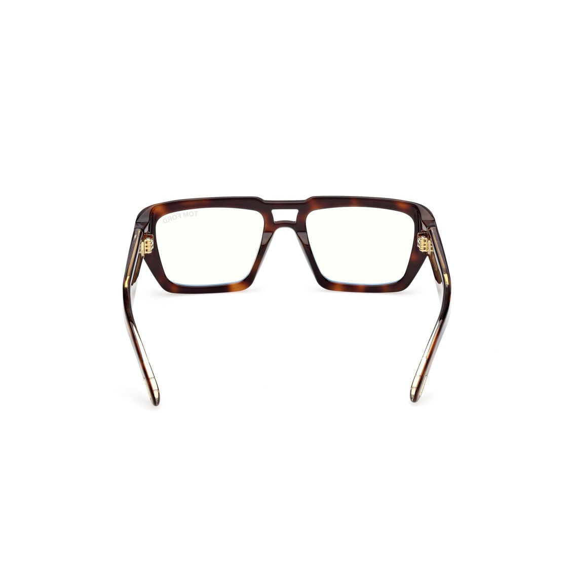 Tom Ford Ft6077-B Oversized Square Tortoiseshell Eyeglasses
