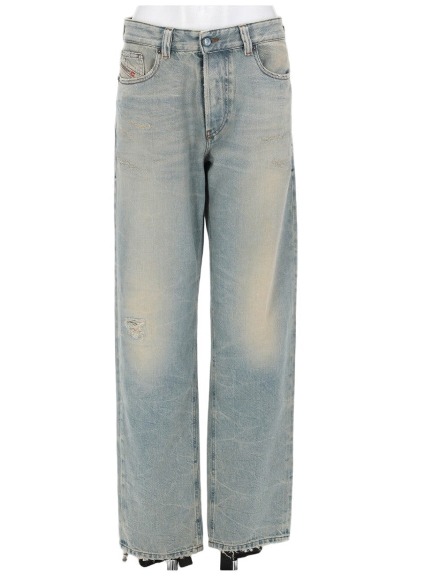 Diesel 1988 D-Ark Faded Distressed Jeans