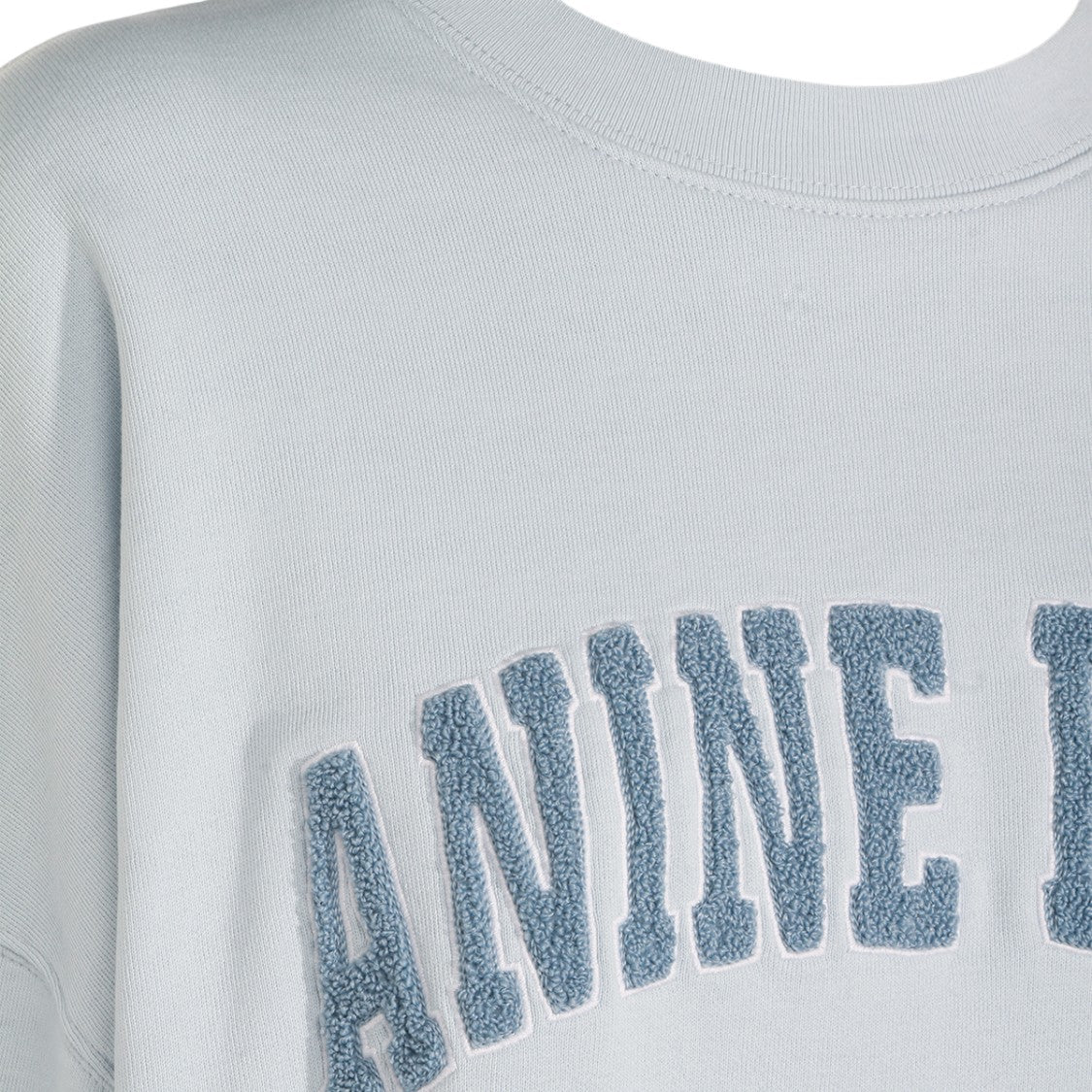 Anine Bing Light Blue Relaxed Fit Sweatshirt