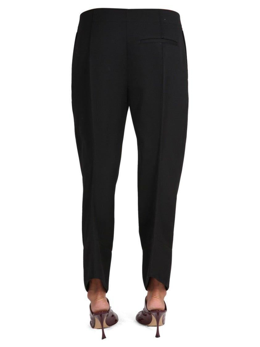 Bottega Veneta Tailored Compact Wool Pants With Hook