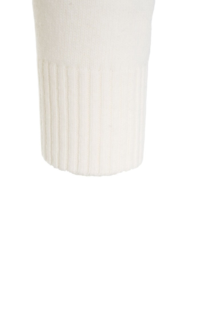 C.P. Company Half-Zip Sweater With Ribbed Details And Logo Pocket