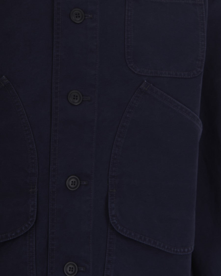 Filson Canvas Blue Mussel Jacket