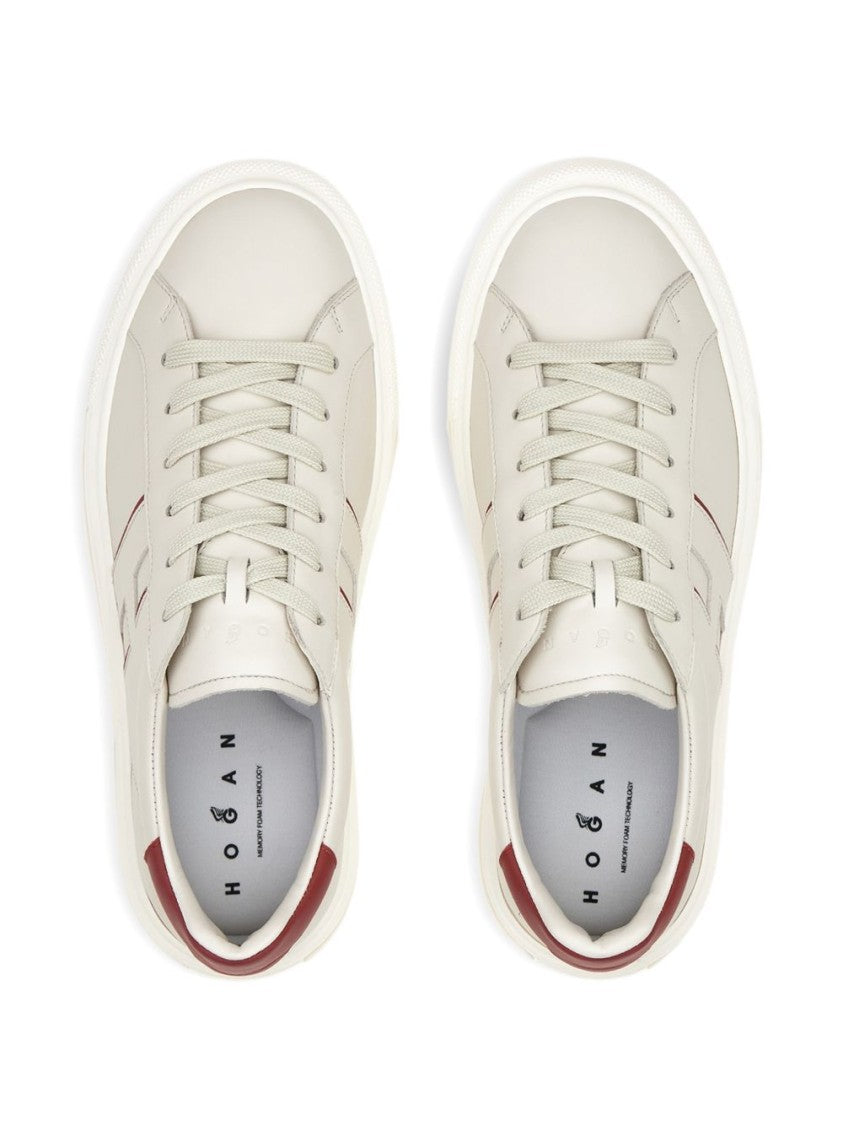 Hogan Low-Top Sneakers With Silk And Nylon Upper