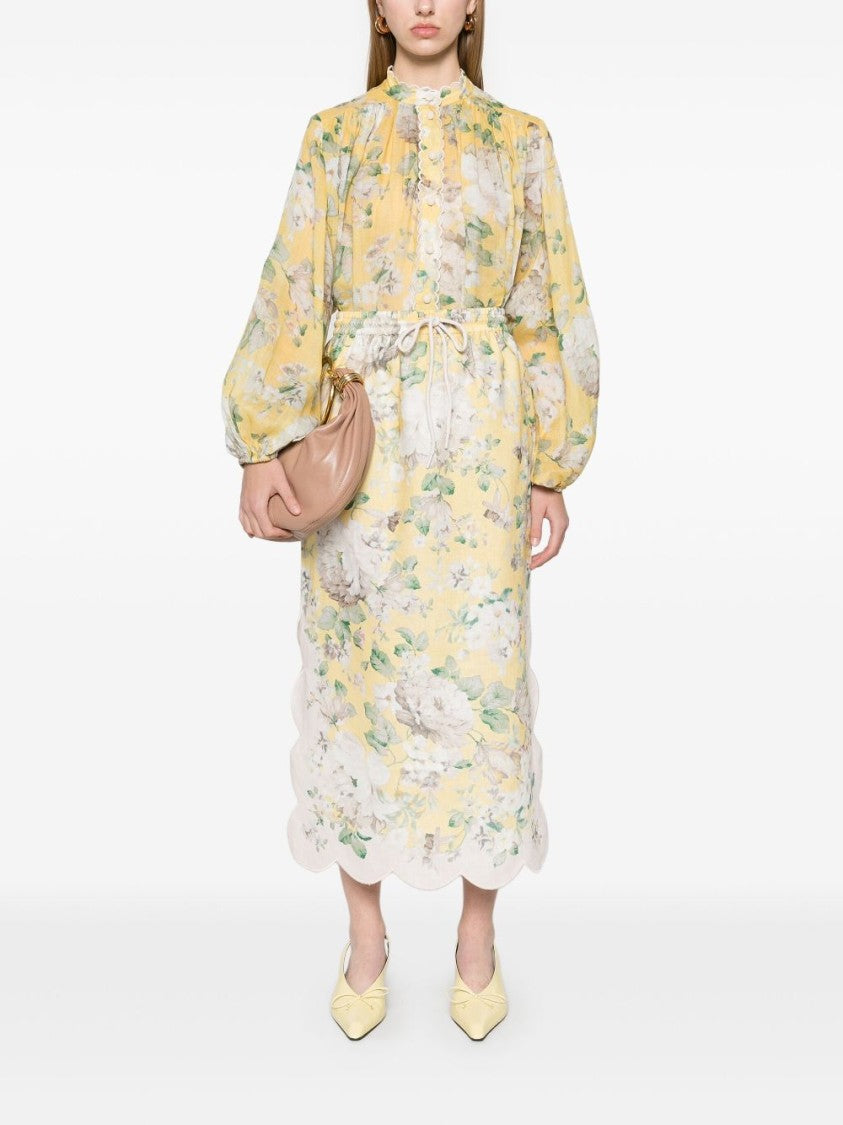 Zimmermann Acacia Scallop Shirt