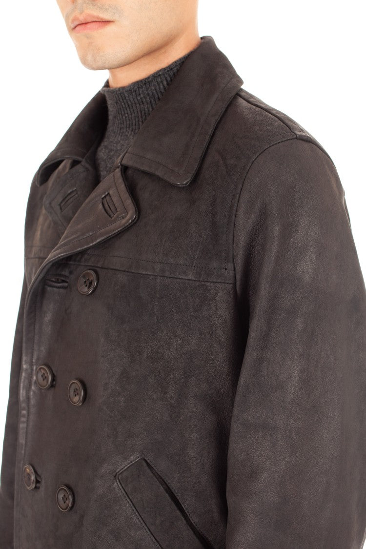 Giorgio Brato Artisanal Peacoat Leather