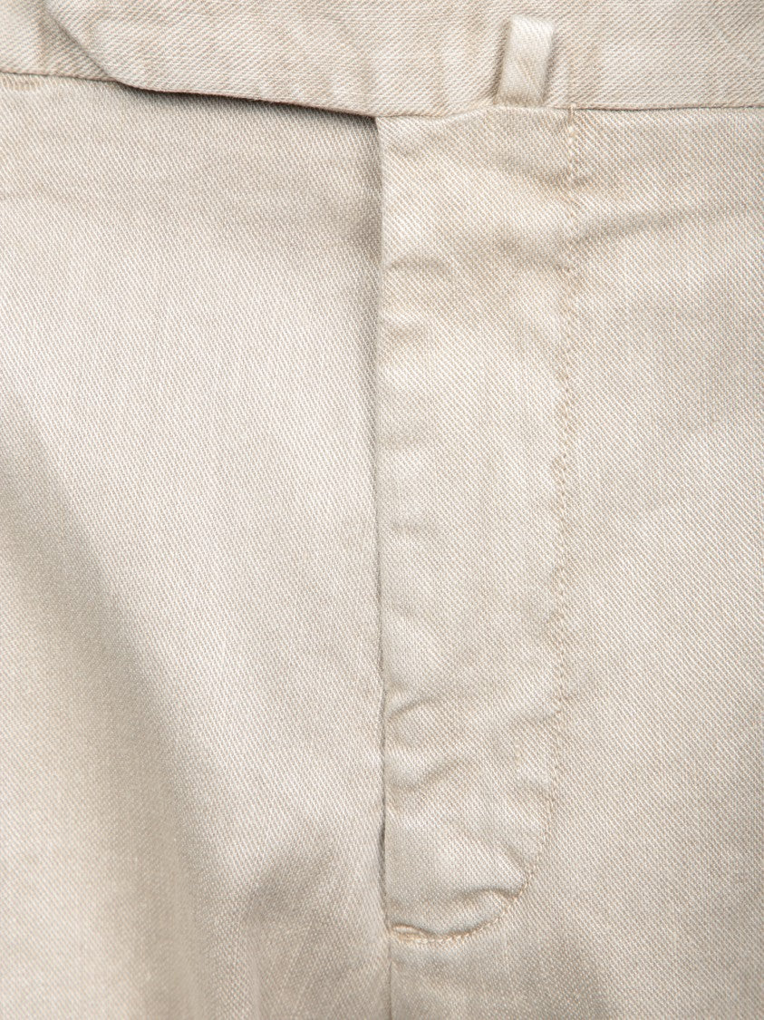 Dell'oglio Tailored Beige Trousers