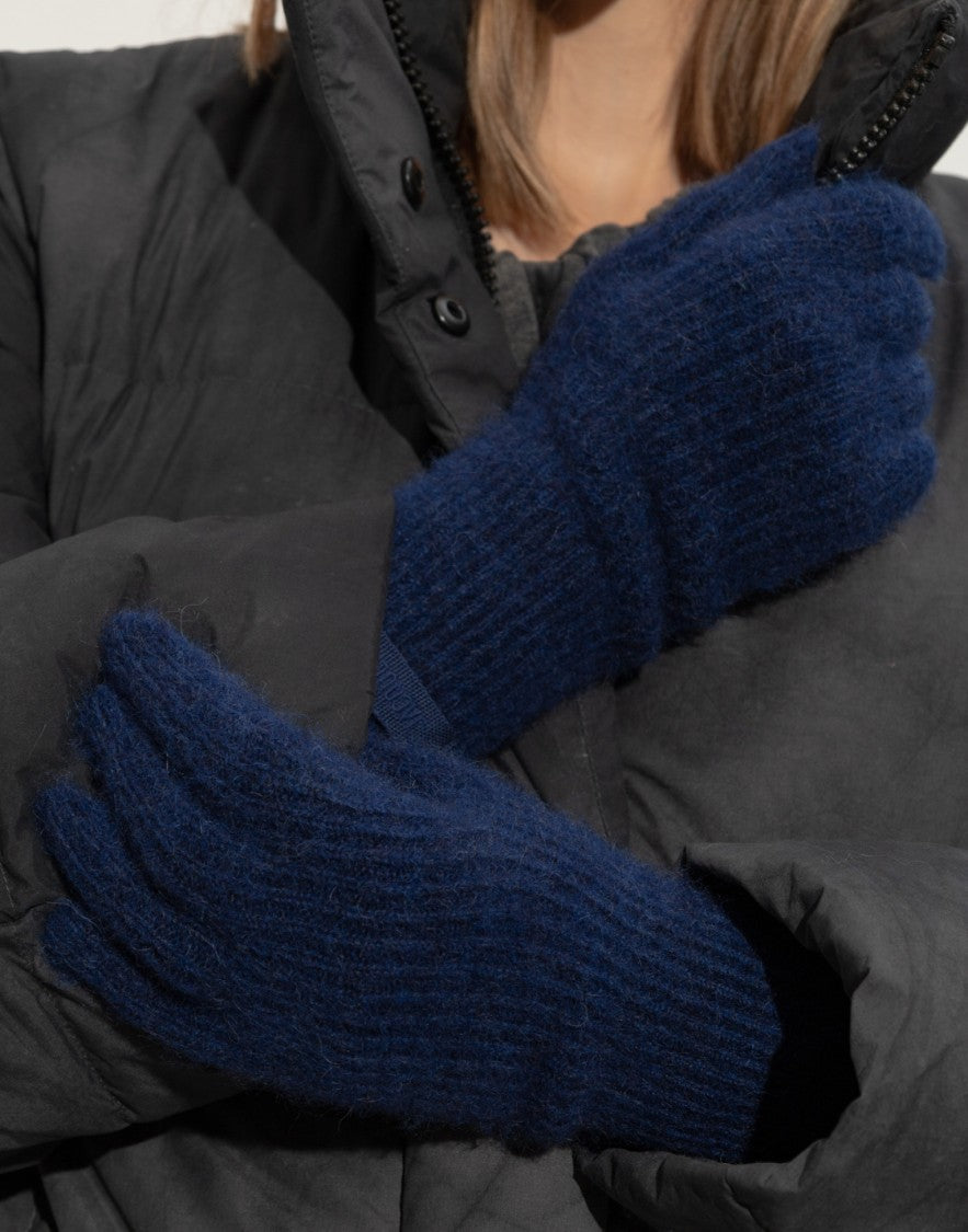 Jacquemus Les Gants Gros Grain Logo Gloves