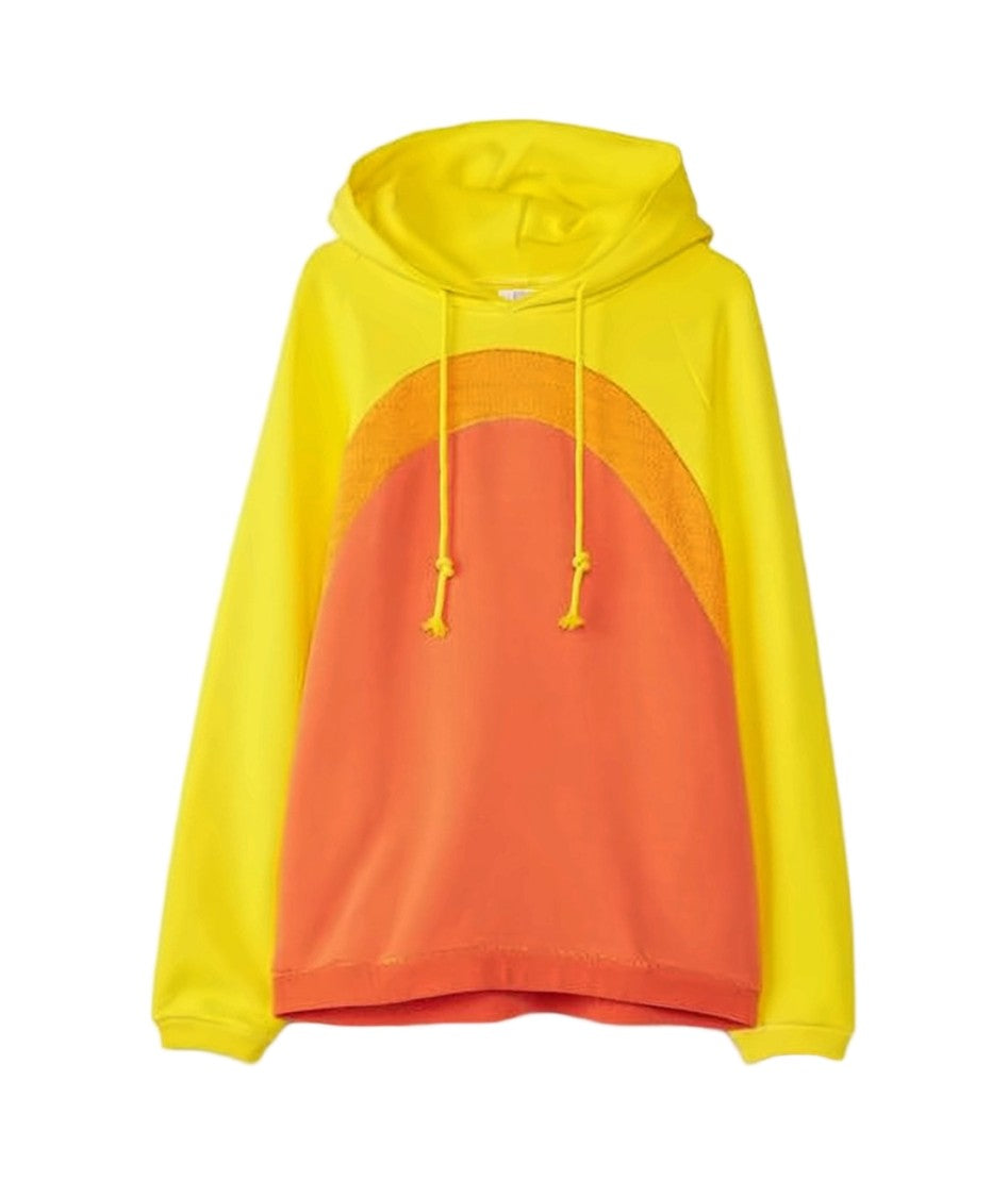Erl Color-Block Hooded Sweatshirt