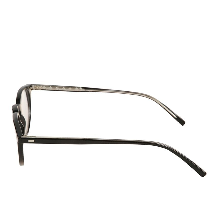 Kador Silver Jonas Keyhole Classic Round Eyeglasses