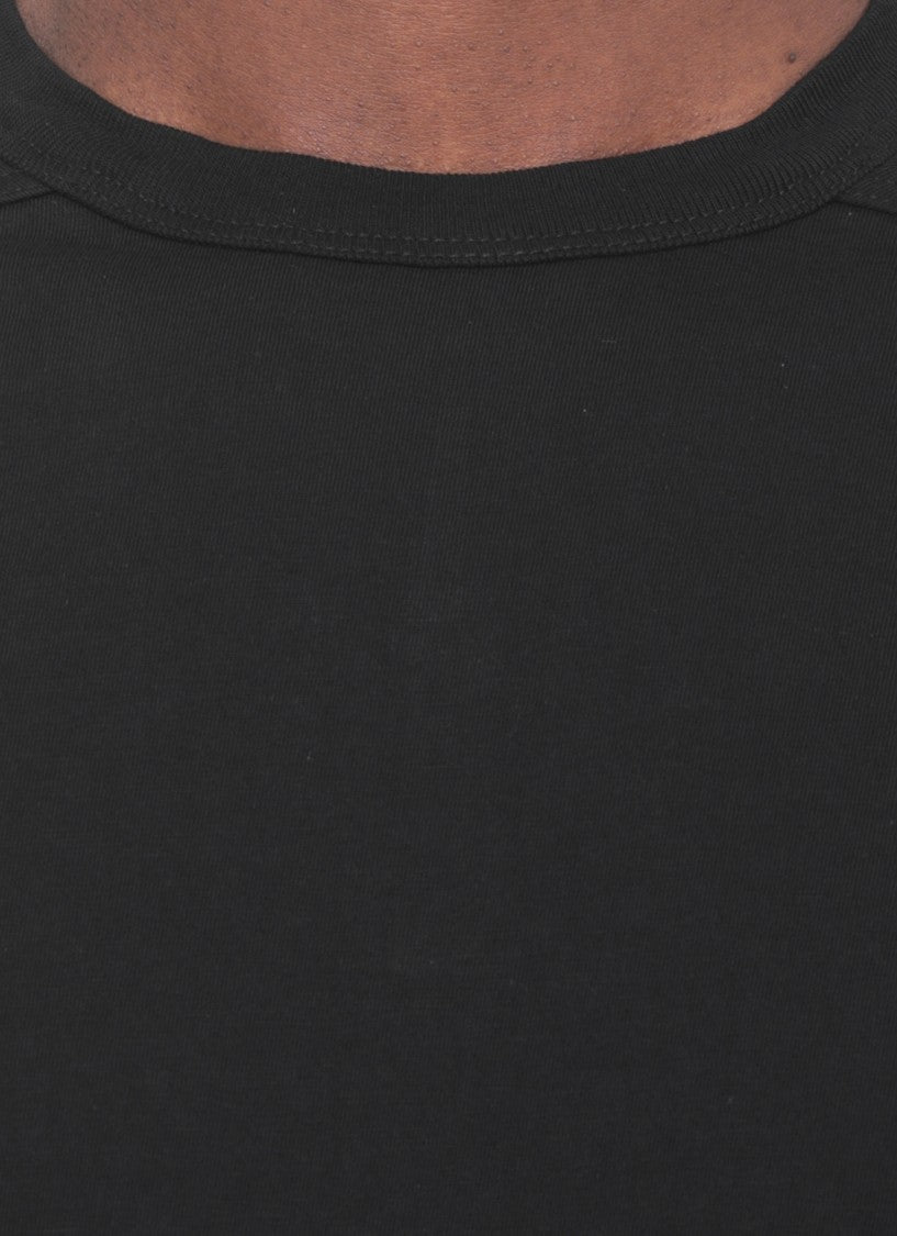 Rick Owens Black Brad Cotton T-Shirt
