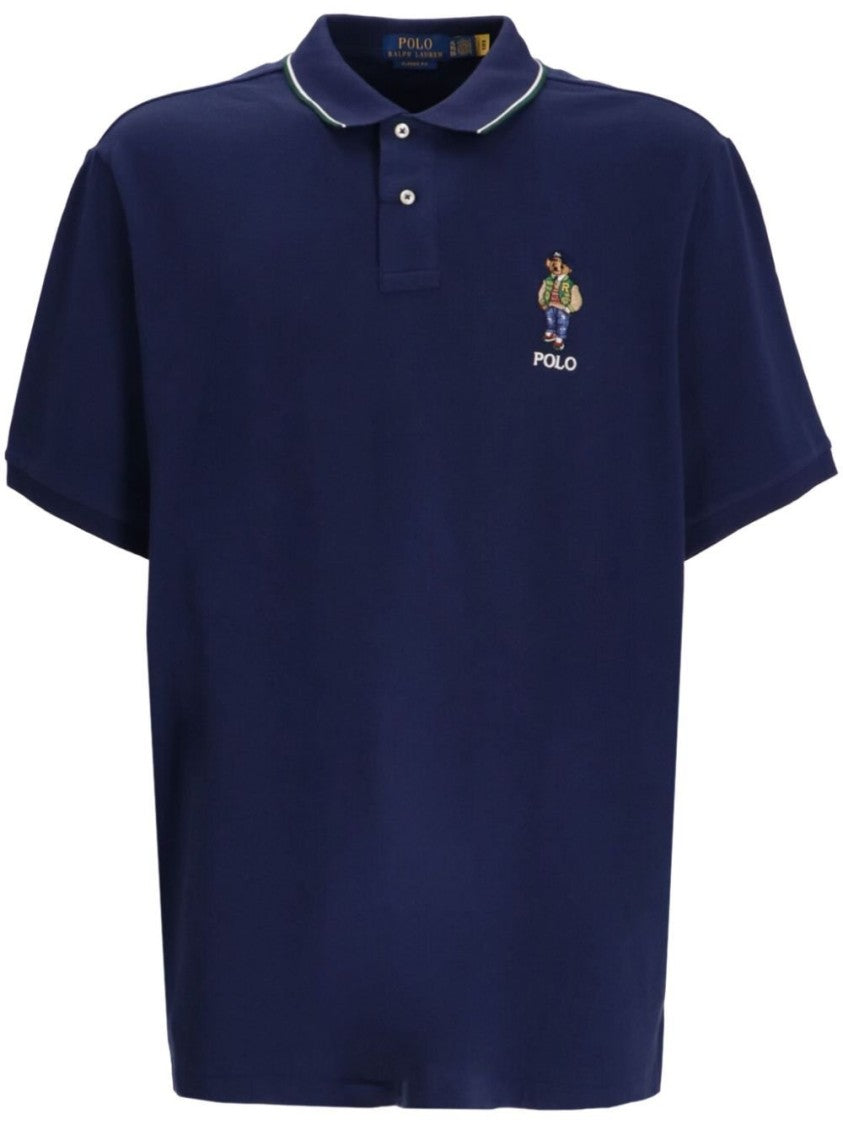 Polo Ralph Lauren Classic Blue Short Sleeve Polo Shirt