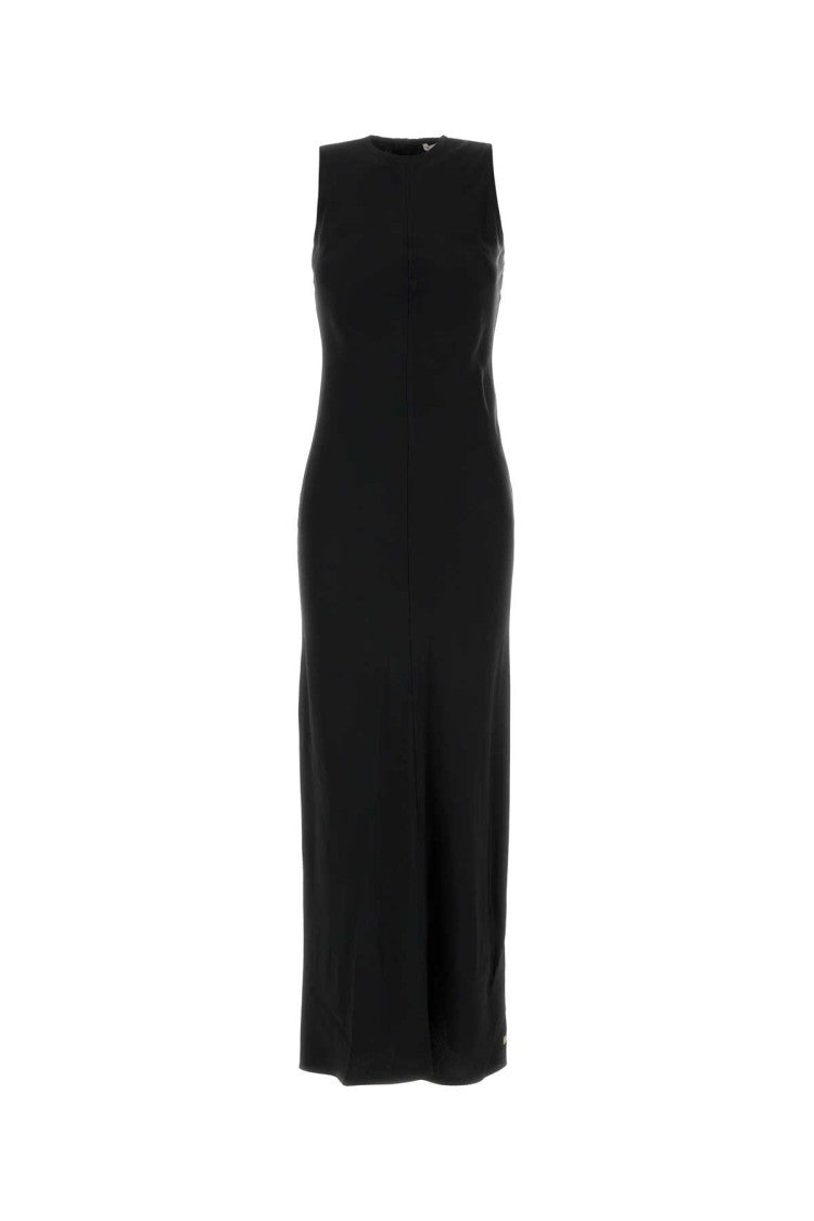 Ami Black Jersey Dress