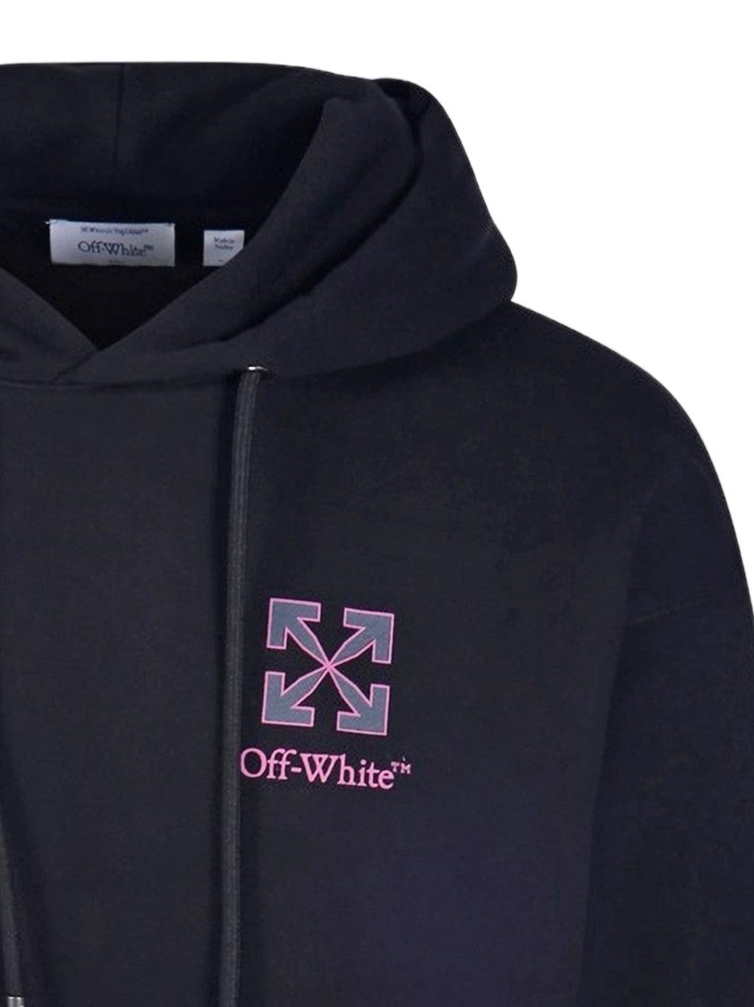 Off-White Small Arrow Skate Cotton Sweatshirt