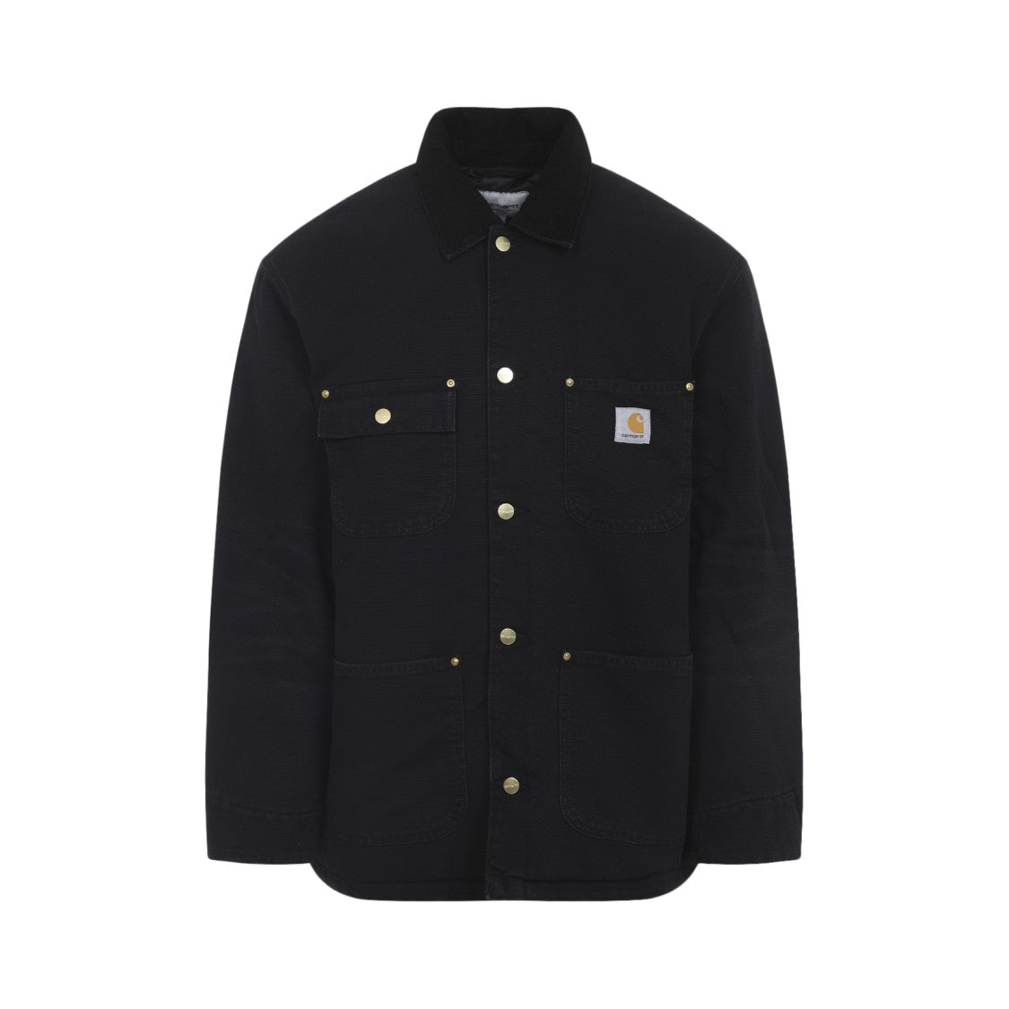 Carhartt Wip Og Chore Black Cotton Jacket