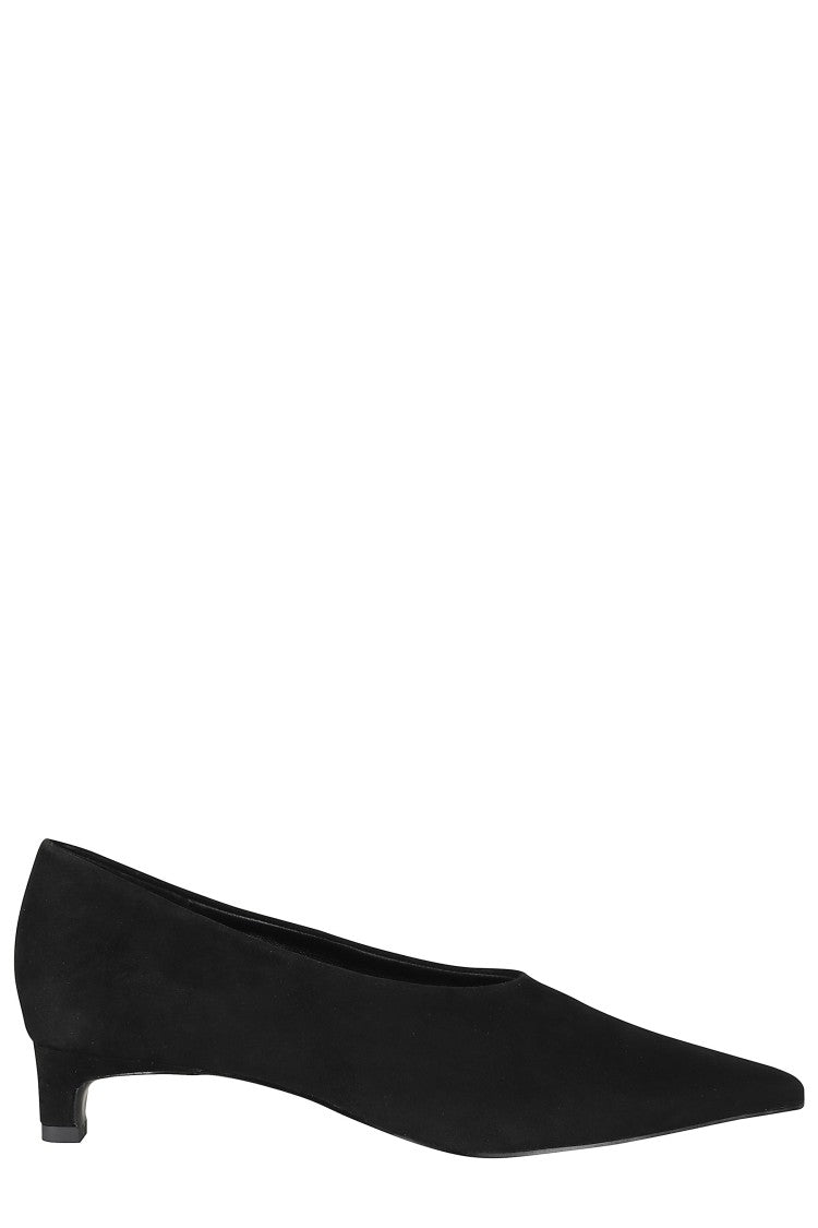 Senso Harriet Pointed-Toe Suede Kitten Heel Pumps