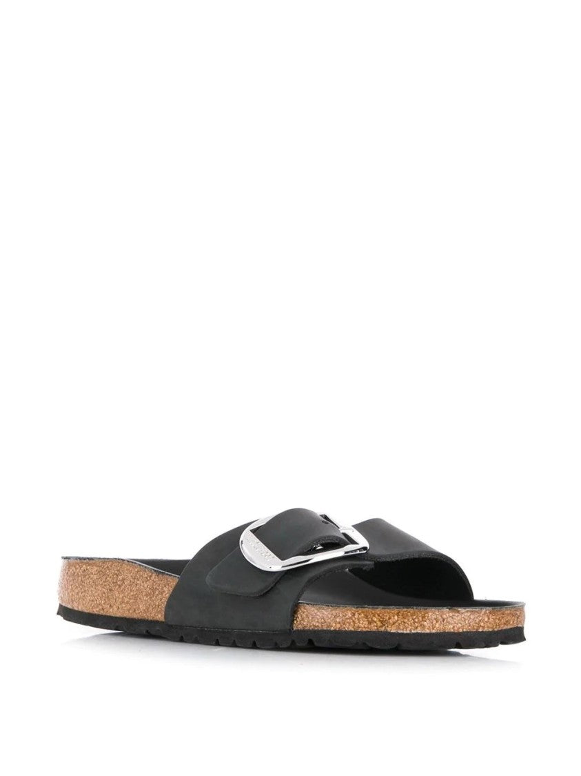 Birkenstock Statement Metallic Buckle Sandals