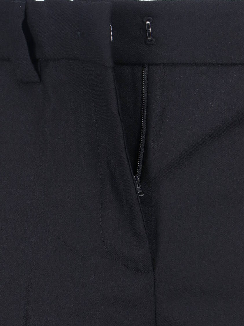 Incotex High-Waisted Wide-Leg Trousers With Pleat Details And Luxurious Finish