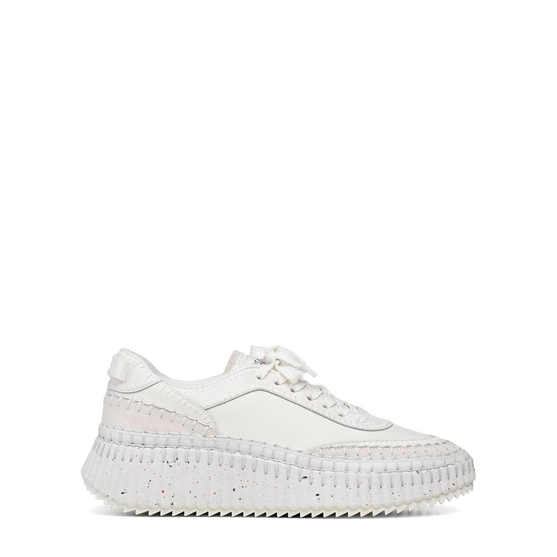 Chloé Nama Sneakers With Textured Sole And Calf Leather Upper
