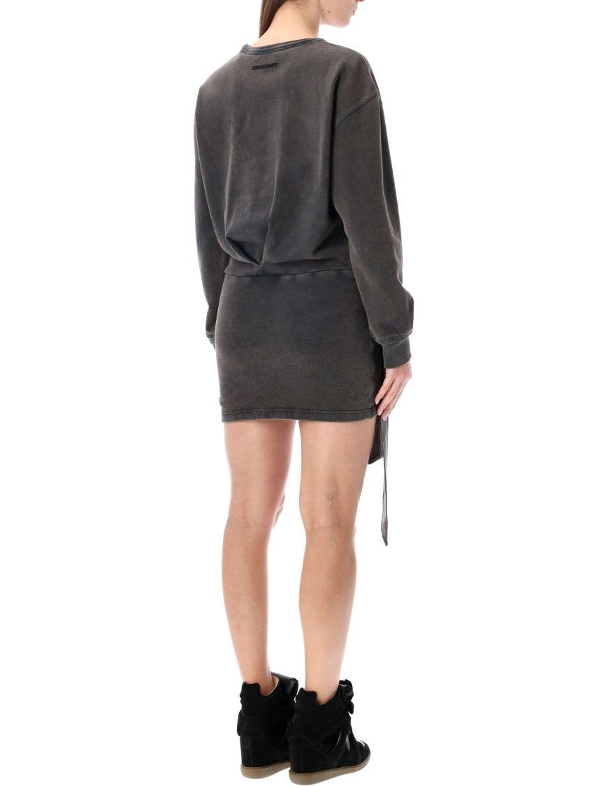 Isabel Marant Étoile Zae Cotton Mini Sweatshirt Dress