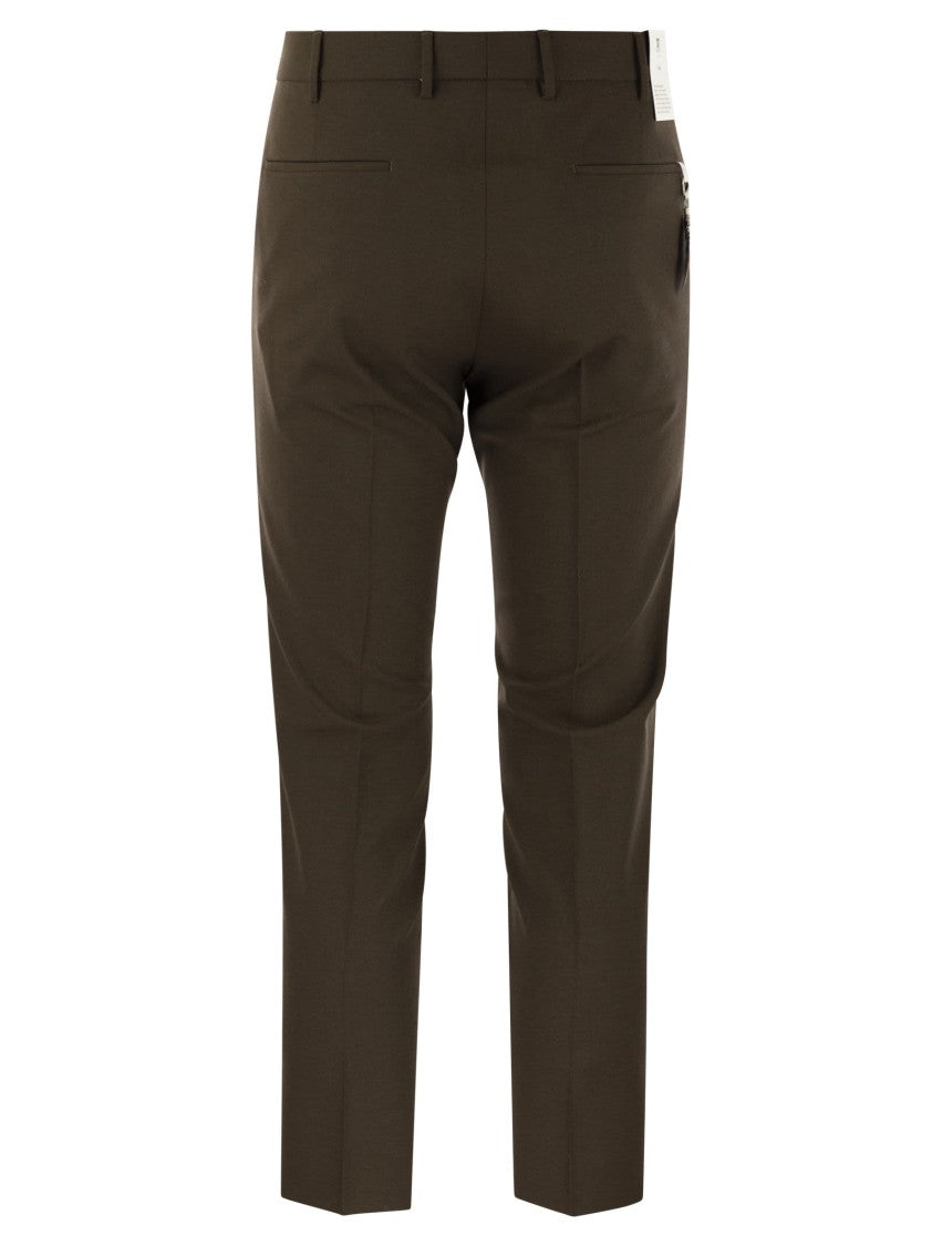 Pt Torino Dieci - Virgin Wool Trousers