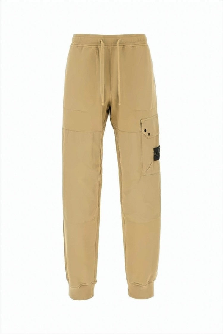 Stone Island Relaxed Fit Brown Jogging Pants