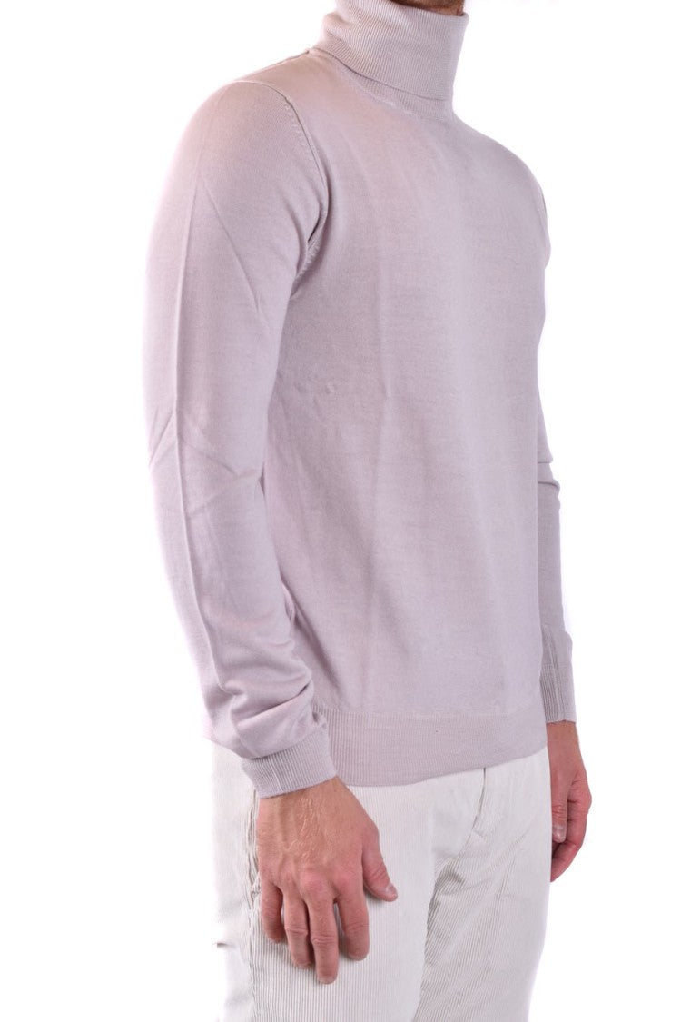 Peuterey Classic Turtleneck Knitwear With Ribbed Details