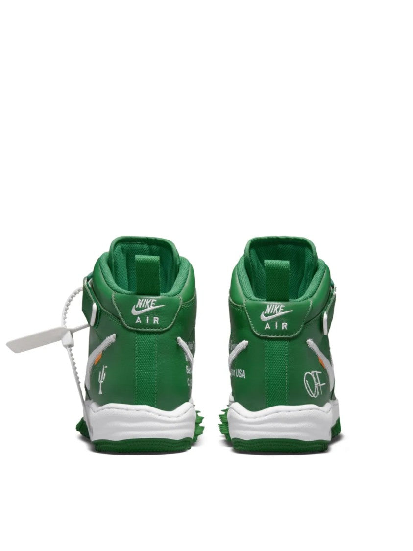 Nike Off-White X Nike Air Force 1 Mid Sp Lthr Sneakers