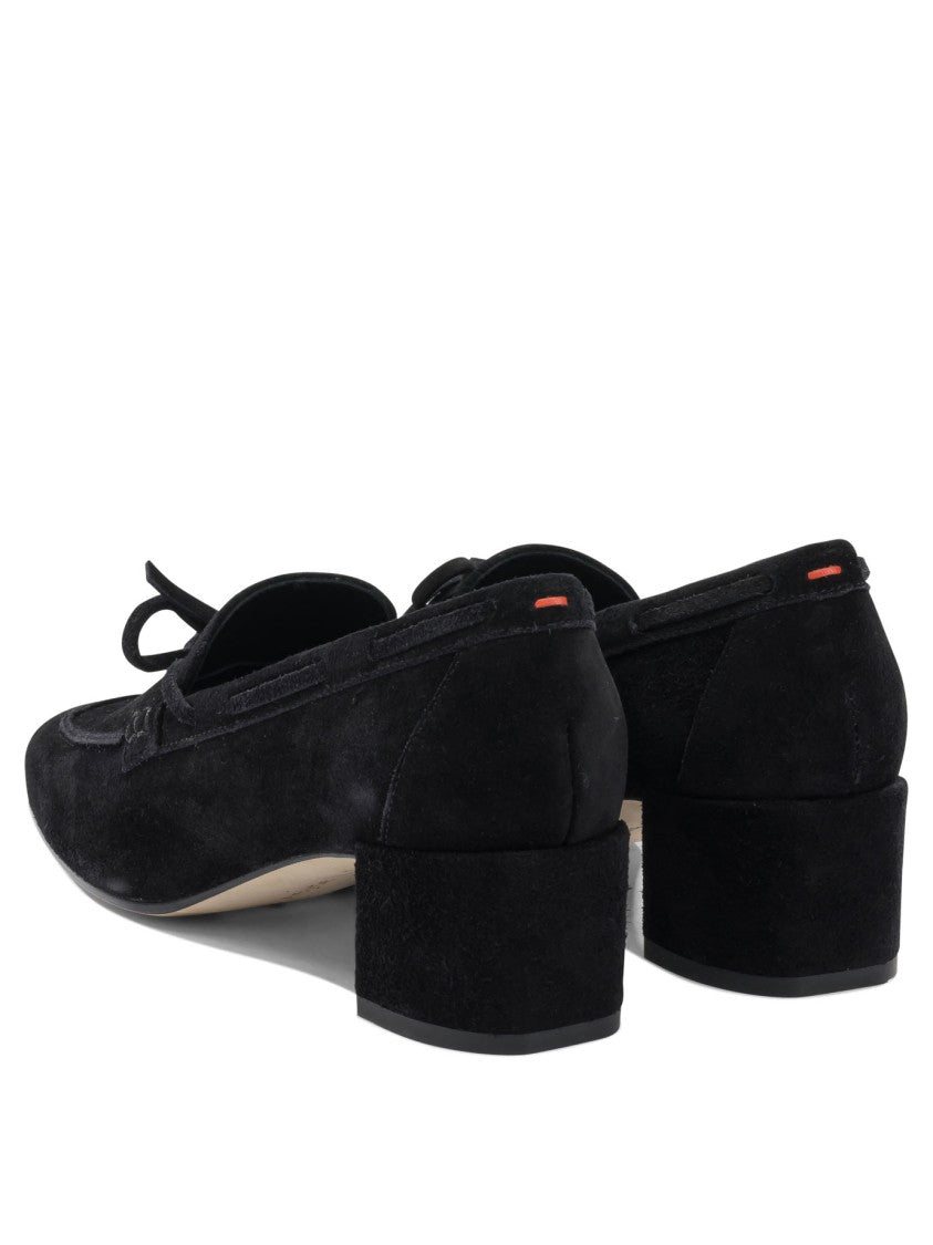 Aeydē Classic Block Heel Loafers
