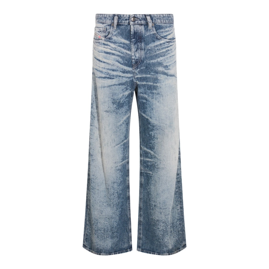 Diesel Blue Cotton Jeans