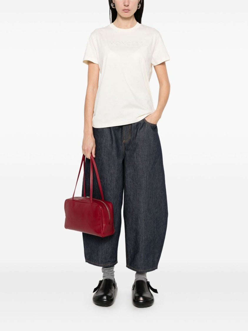 Moncler Relaxed-Fit Cotton T-Shirt With Embossed Logo